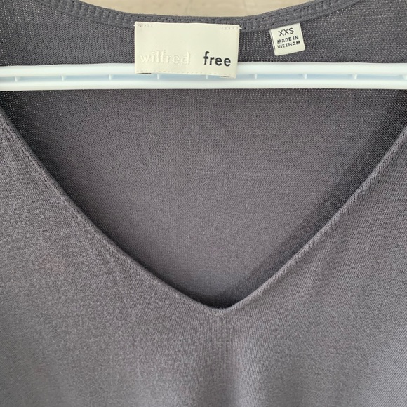 Wilfred XXS-XS Gail Long Sleeve Mini Dress - Picture 3 of 5